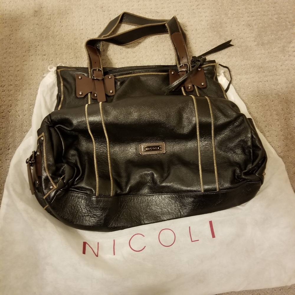 Nicoli Leather Handbag